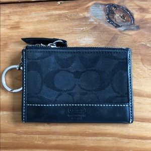 Coach keychain/coin purse